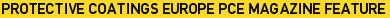 Protective Coatings Europe (PCE) magazine feature